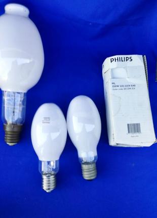 Большая лампа philips ml 250 w вт ватт дрл700  700 вт