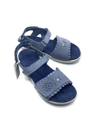 Оригінальні дитячі шкіряні босоніжки ecco