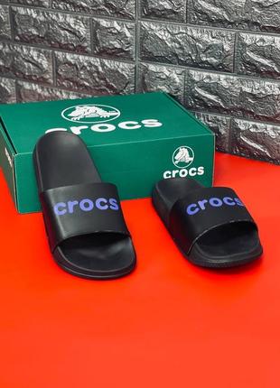 Шлепанцы crocs Khaki мужские, пляжная обувь летние шлепки, кроксы, сланцы
