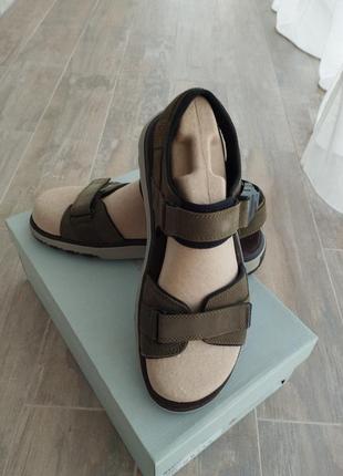 Сандалі босоніжки чоловічі шкіряні clarks