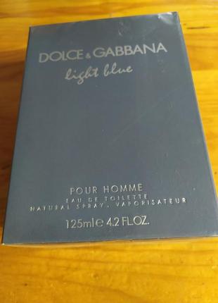 Dolce gabbana light blue мужская парфюмированная вода4 фото