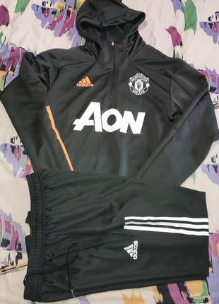 Футбольний спортивний костюм adidas fc manchester united