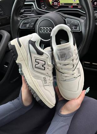 Жіночі кросівки new balance 550 white black summer9 фото