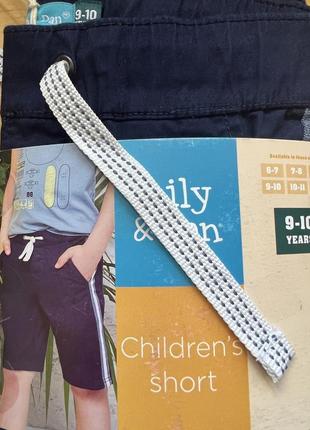 Шорты с полосками lily &amp; dan цвет: синие размер: 9-10 лет, 134-140 см. рост англичанина (0138-2)