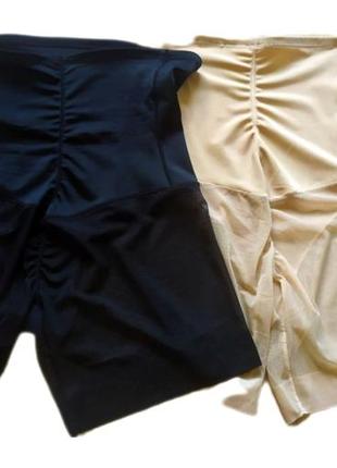 Утягивающие шорты – панталоны средней посадки, утяжка панталоны дышащие, панталоны против натирания бедер21505 фото