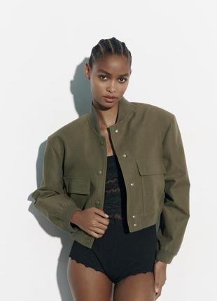 Zara бомбер