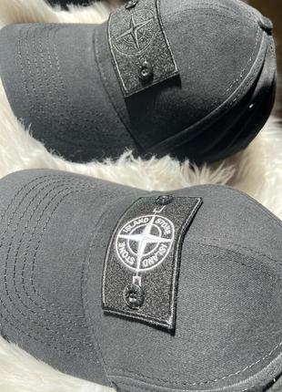 Кепка stone island з патчем2 фото