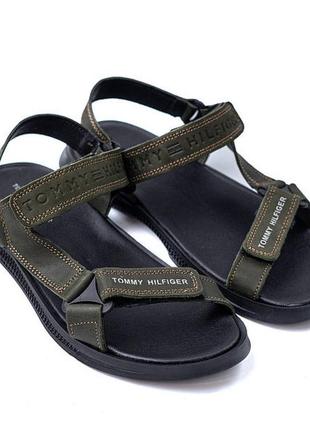 Чоловічі шкіряні сандалі