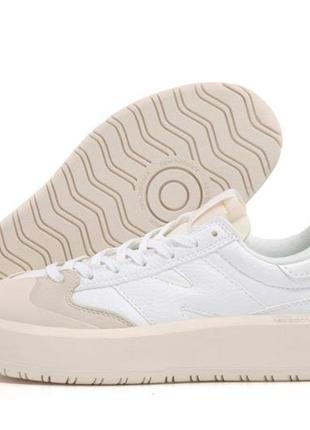 Женские кроссовки new balance ct302 white beige 40-41