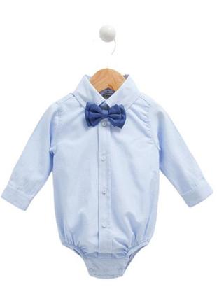 Zara. рубашка бодиком нарядная 104 размер