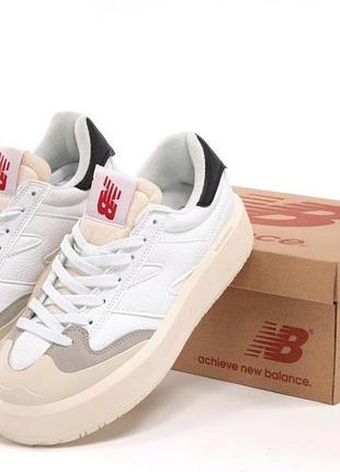 Жіночі кросівки new balance ct302 white beige black 40