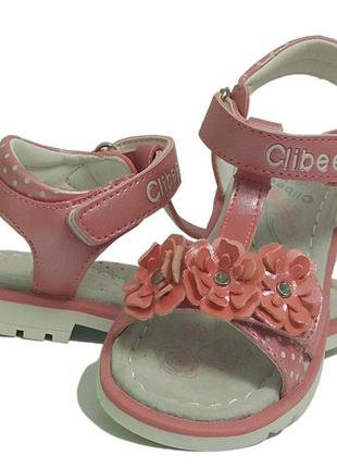 Босоніжки, сандалі босоніжки річна літнє взуття взуття дівчинки дівчинки clibee 178 рожевий