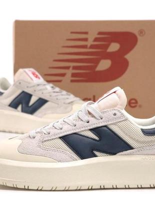 Женские кроссовки new balance ct302 grey blue 38-39-40