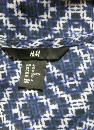 Легка прозора довга блузка туніка шифонова безрукавка h&m км1654 великий розмір на  жару  на  море10 фото