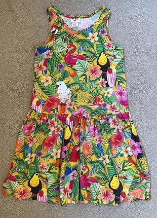 Яскрава сукня сарафан h&amp;m