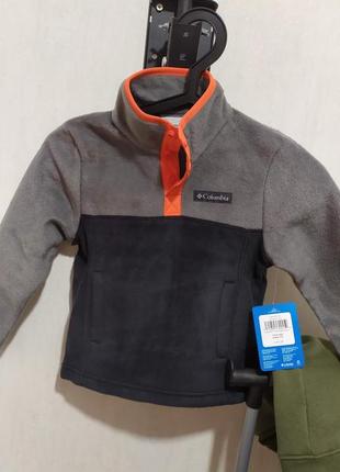 Флисовый пуловер steens mountainTM quarter snap fleece для мальчиков