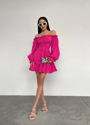 Сукня zuhvala малиновий