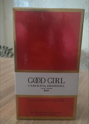 Парфюмированная вода good girl red  80 мл