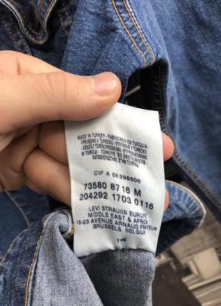 Оригінальна джинсовка levi’s5 фото