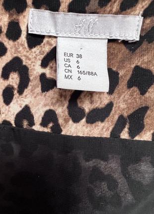 Леопардовое платье h&m4 фото