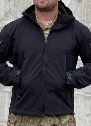 Тактическая куртка от esdy (soft-shell покрытие, цвет: мультикам, масла, черный, койот)