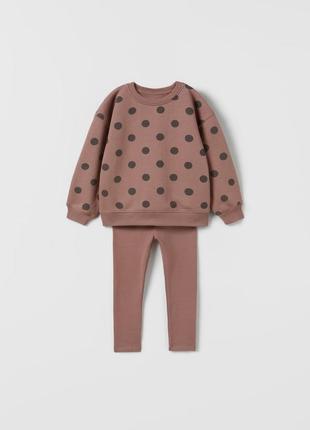 Новый костюм от zara, размер 2/3 года (98см)