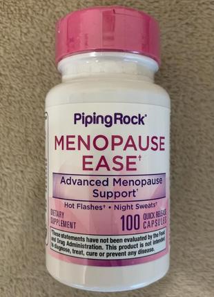 Menopause ease, облегчение симптомов менопаузы, 100 капсул сша.