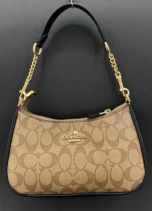 🤩 сумка бежева в стилі coach