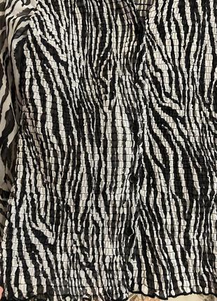Рубашка резинка зебра river island10 фото