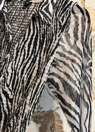 Рубашка резинка зебра river island8 фото