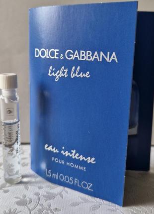 Dolce&amp;gabbana light blue eau intense1 фото