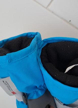 Детские варежки края термо кофейки iglu