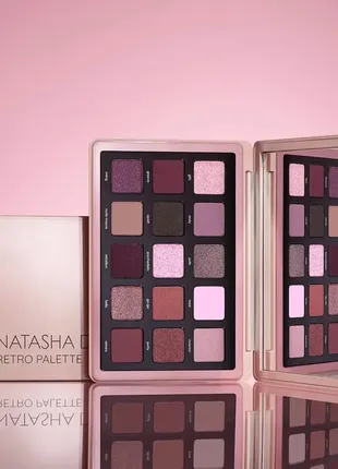 Палетка теней natasha denona retro eyeshadow palette тени для век3 фото