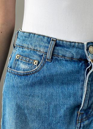 Мини юбка джинсовая3 фото