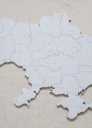 Карта україни на стіну з фанери2 фото