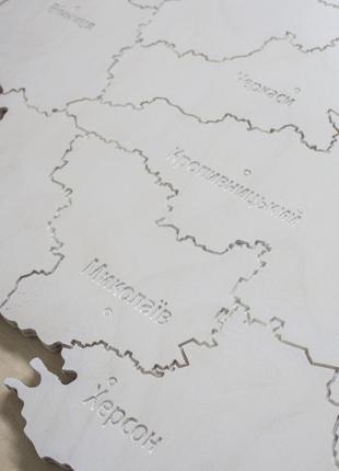 Карта україни на стіну з фанери4 фото