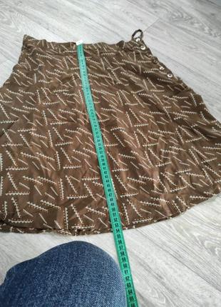 Blunauta шовкова спідниця юбку з шовку італія4 фото