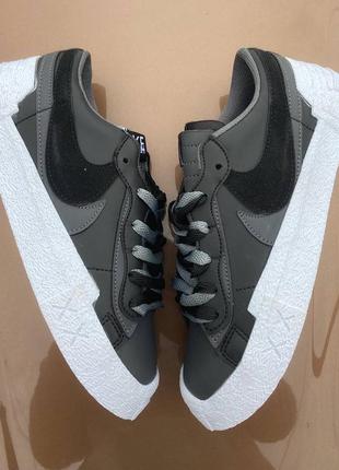 Новинка nike blazer low socai black