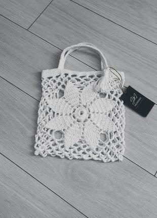 Handmade сумка- авоська "квітка"
