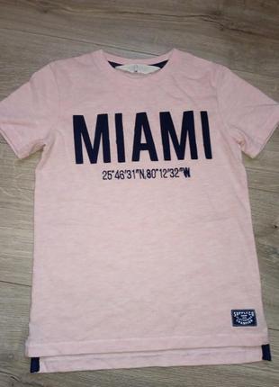 Футболка новая детская премиум хлопок h&amp;m размер 2/4 года