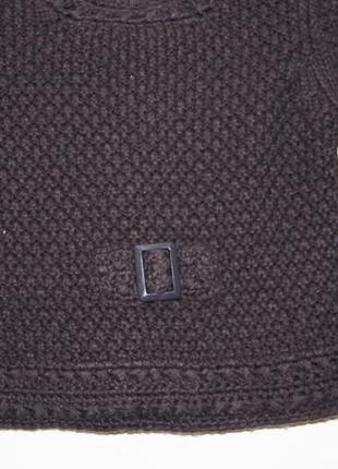 Теплый вязаный свитер зара, на хлопковой подкладке 3-4 года, 104 см1 фото