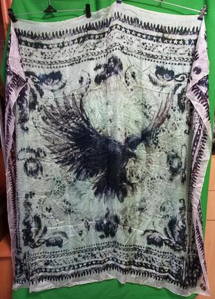 Велика хустка каре шовк balmain
