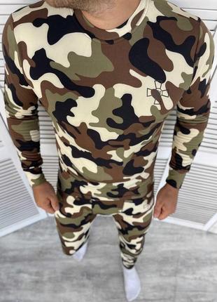 Термобелье армейское мужское мультикам стандарт, термобелье военное, тактическое (арт. 11610)