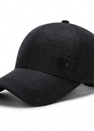 Демисезонная бейсболка от narason темно-синего цвета