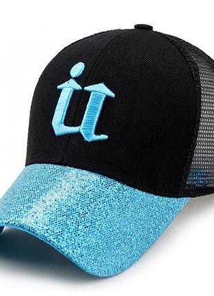 Летняя кепка от narason черного цвета с лого u-style