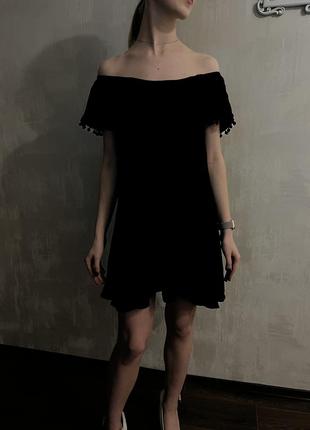Чорное платье1 фото