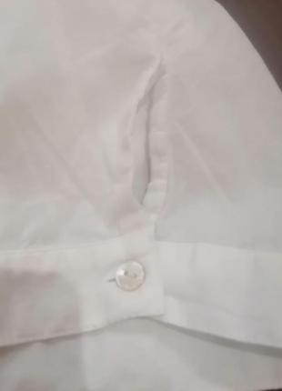 Шикарная блуза/рубашка/туника с сетевым (прошвой) new look. батал. английская4 фото