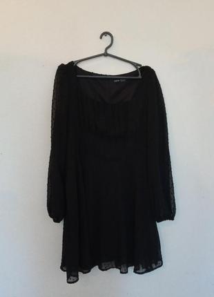 Черное платье shein3 фото