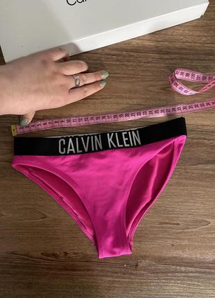 Плавки низ от купальника calvin klein розовые оригинал размер хс2 фото