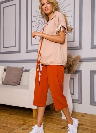 Костюм женский цвет светло-бежевый 102r5159.
